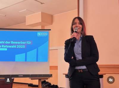 Landratskandidatin Ina Laukötter